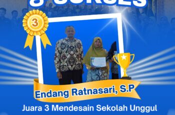 JUARA 3 Mendesain Sekolah Unggul Tingkat SMP Se Kabupaten Bojonegoro